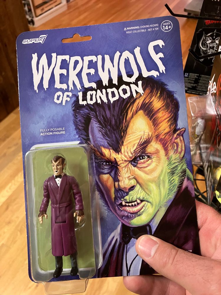 Werewolf of London action figure 