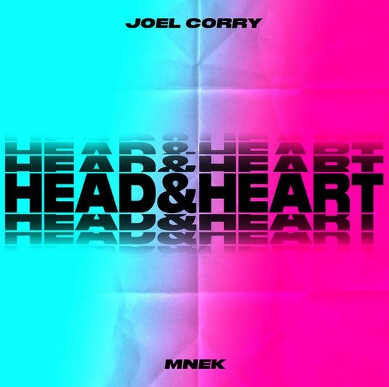 Joel Corry featuring Mnek with Head & Heart single cover
