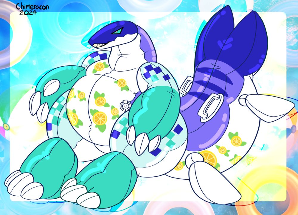 pooltoy shaped like a dinosaur