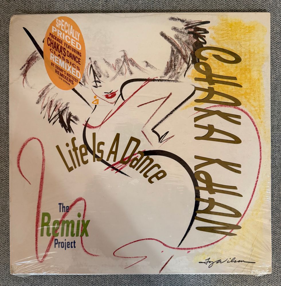 Album cover for Chaka Khan’s Life is a Dance: The Remix Project