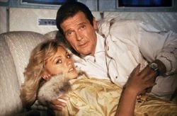 James Bond and Kimberley Jones in A VIEW TO A KILL's fucksub