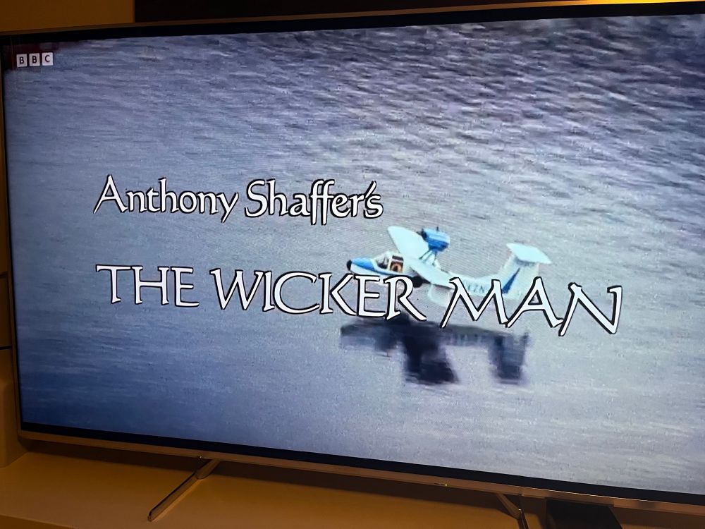 Title sequence for THE WICKER MAN