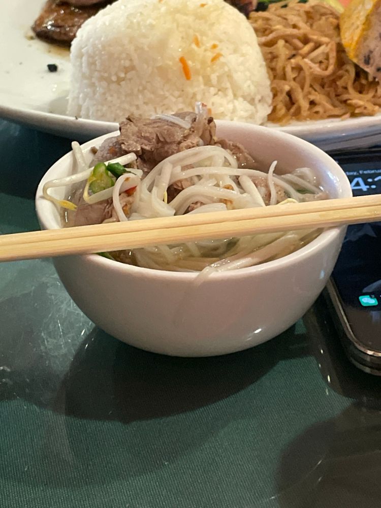 a bowl that is too full