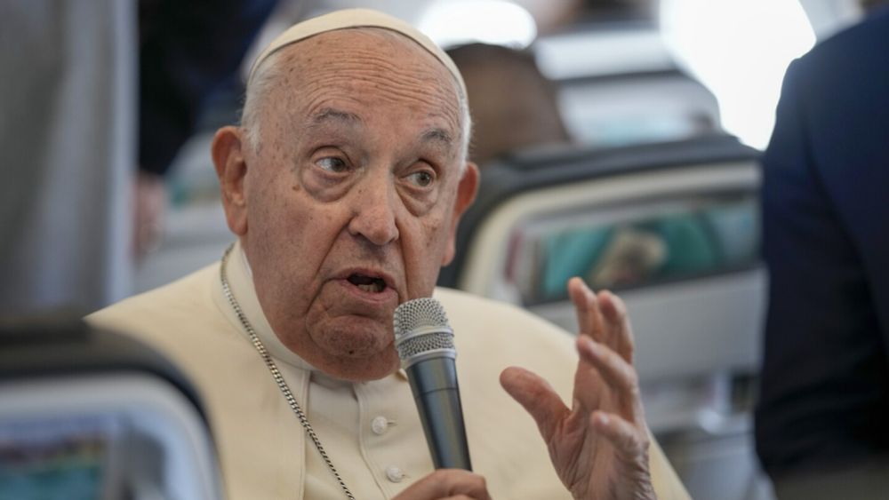 Pope Francis suggests Israel's actions in Gaza and Lebanon are disproportionate and immoral