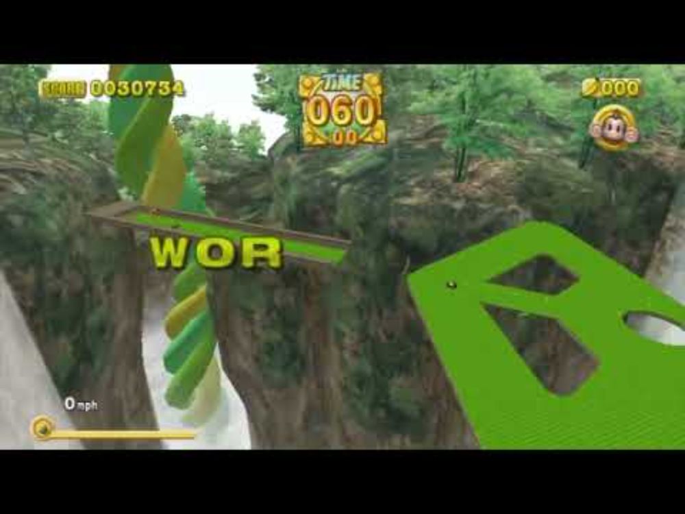 Super Monkey Ball 2 but without stage tilt (full playthrough)