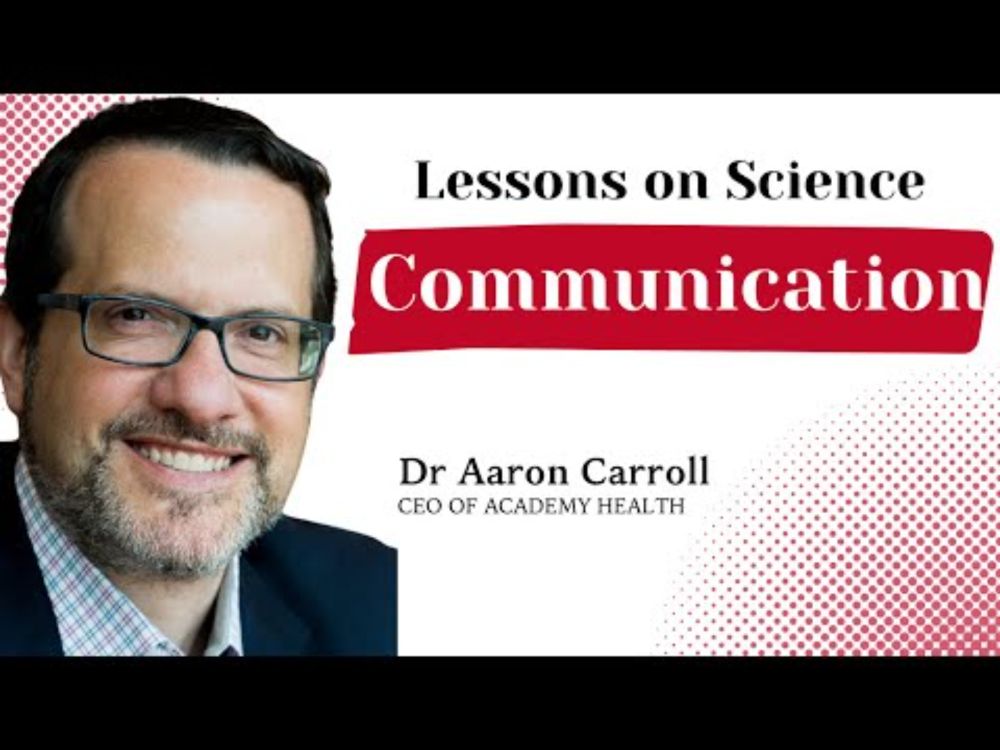 Why the Basics Matter in an Age of Sound Bites | Dr Aaron Carroll (CEO of Academy Health)