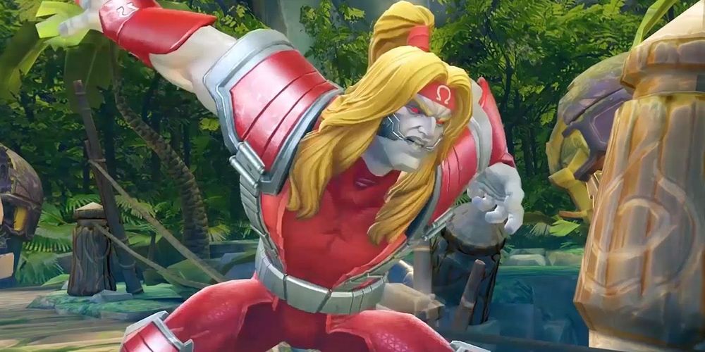 Game Art of the character Omega Red