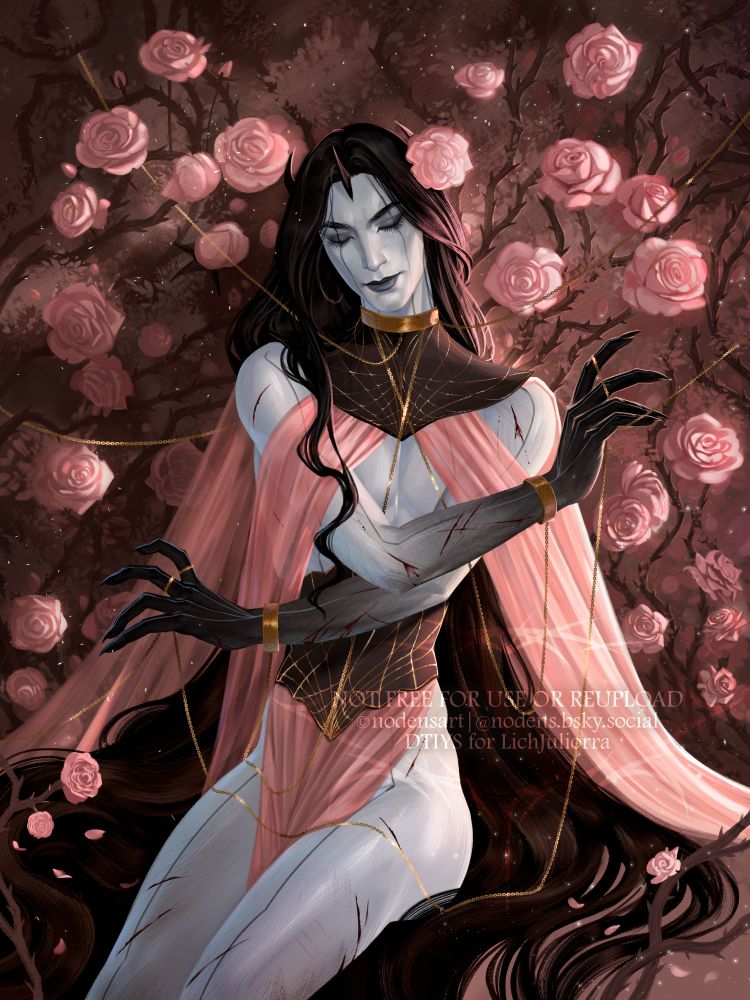 Dark fairy art, elf, fantasy character illustration, long haired man