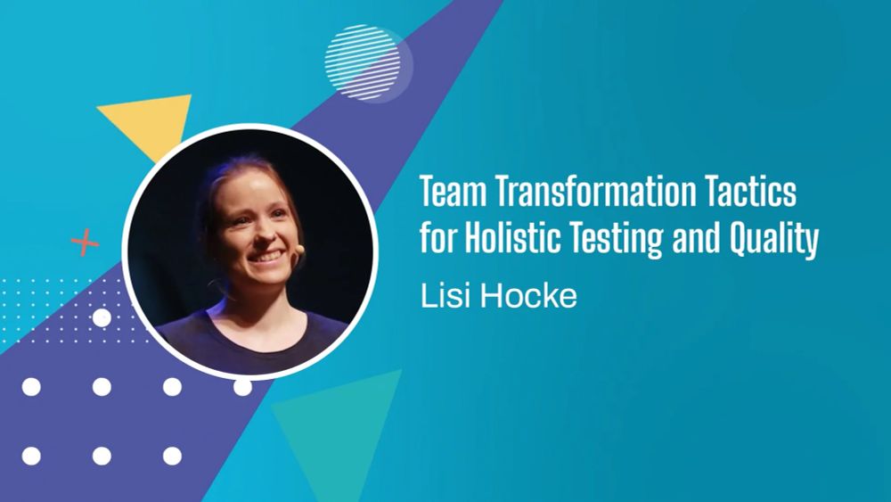 NewCrafts Videos - Lisi Hocke - Team Transformation Tactics for Holistic Testing and Quality