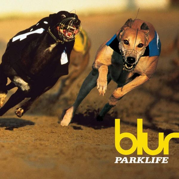 The cover of Blur's 1994 album 'Parklife'.