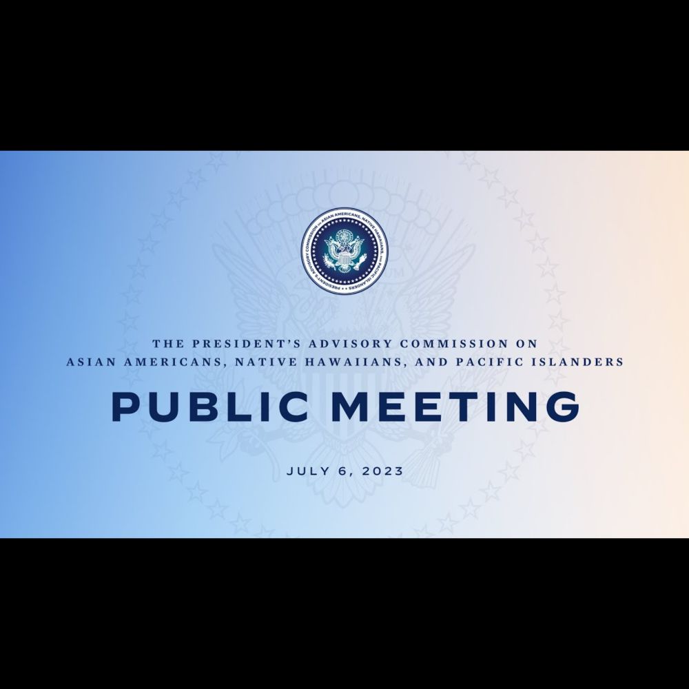 President's Advisory Commission on AA and NHPIs Meeting - Part 2