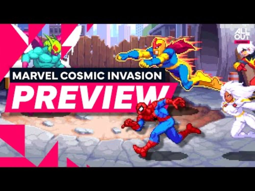 Superhero beat-em-up is PIXEL PERFECT – Marvel Cosmic Invasion Preview