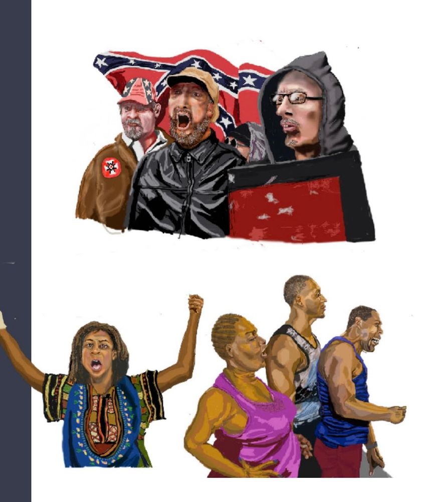 Black Lives Matter, white nationalists 