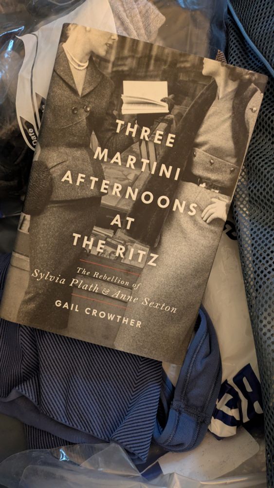 A book called Three Martini Afternoon at the Ritz. On loan from a good friend. 