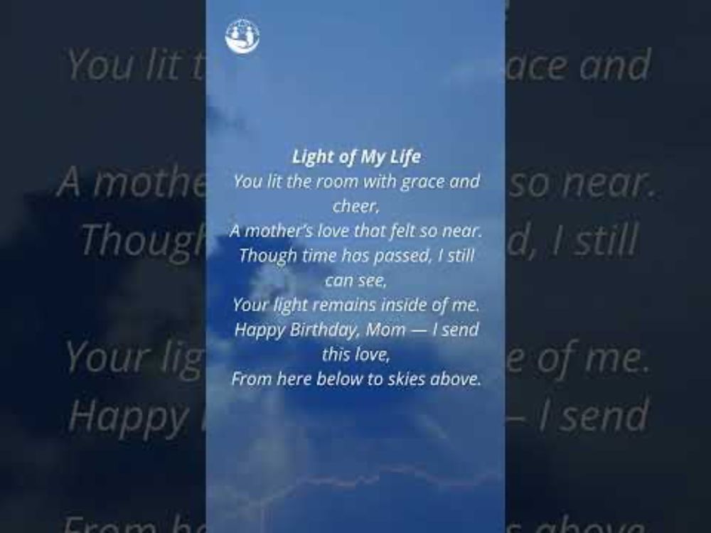 Happy Birthday in Heaven Mum - A Gentle Tribute