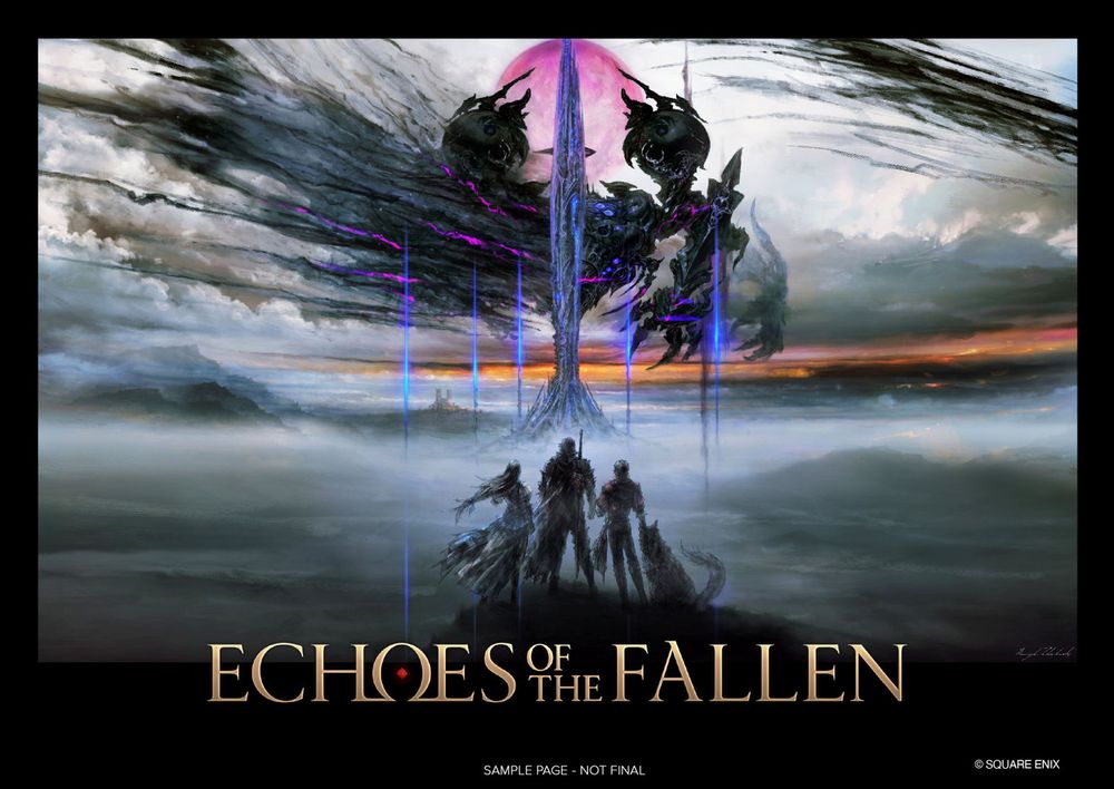 'Echoes of the Fallen' DLC keyart.