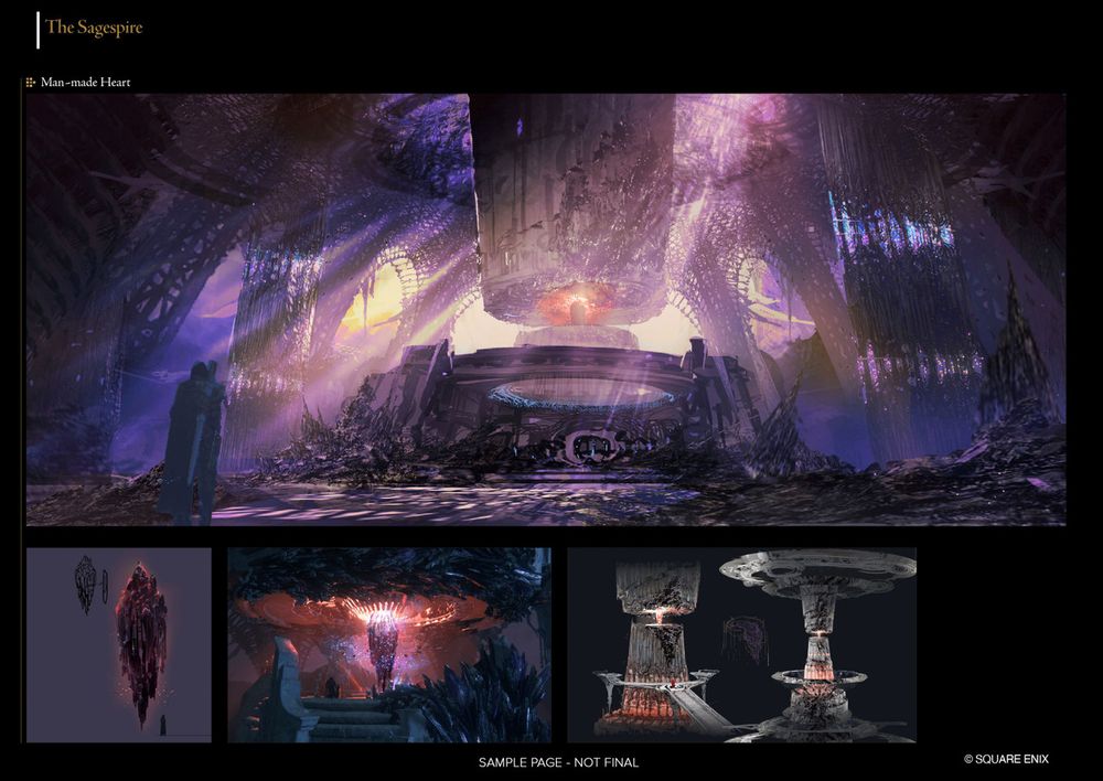 An interior area from the 'Echoes of the Fallen' DLC.