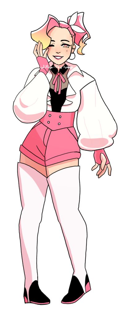 Full body version of the first drawing