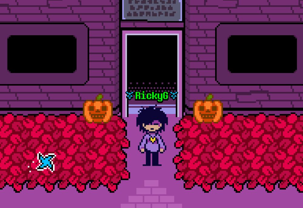 A screenshot of Sans-o'-lanterns in DONTFORGET v2.8.0!