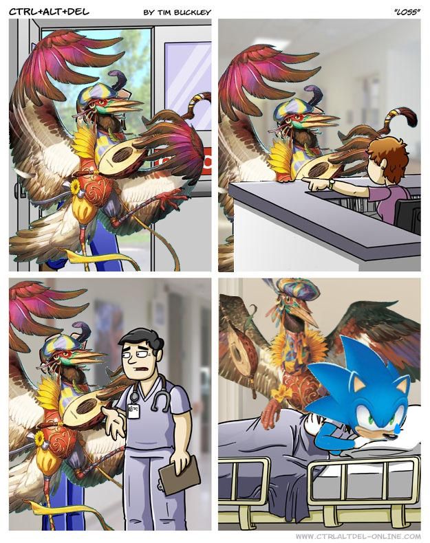 Badly edited version of 'Loss' with Zinnia and Sonic.