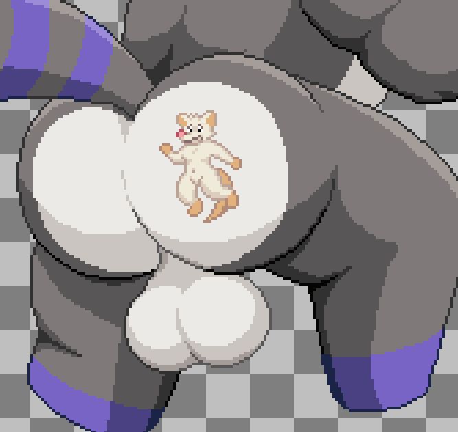 certain puny mouse tatttoed on a racc's butt...