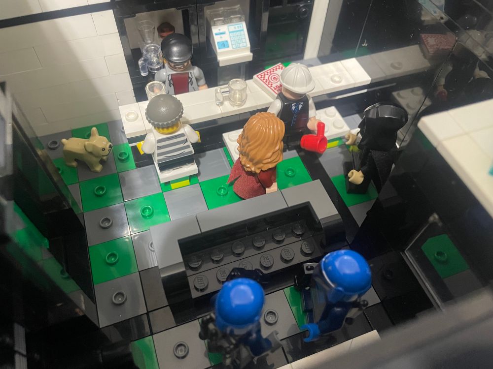 Lego cam of daily status meeting 🚧 