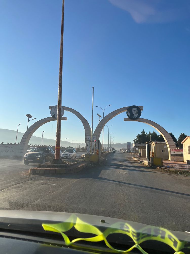 Syrian border with Lebanon 
