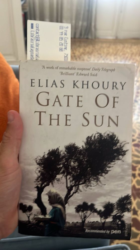 Book: Elias Khoury's Gate of the Sun