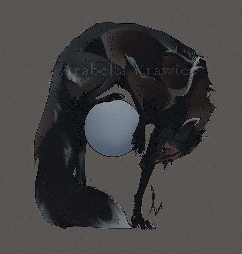 Marble Fox design