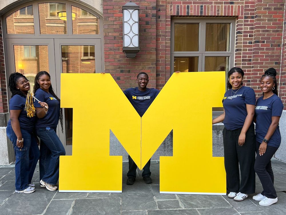 ASPIRE students group photo at the Ford School Spirit Day