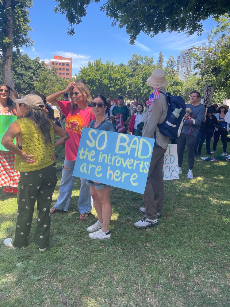 So bad the introverts are here