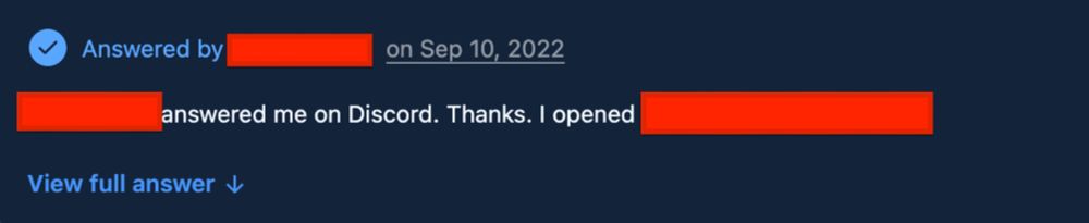 [redacted] answered me on Discord. Thanks. I opened [other issue]