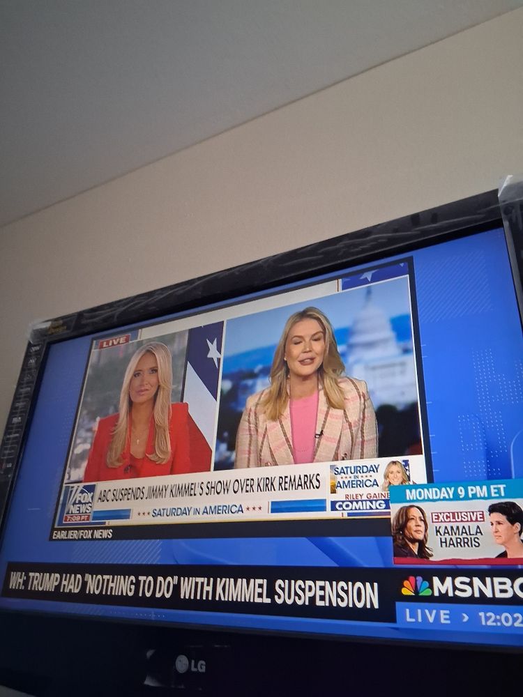 The press secretary is a nut job
