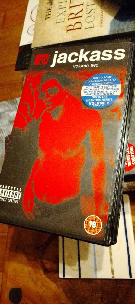 Jackass volume 2 on VHS