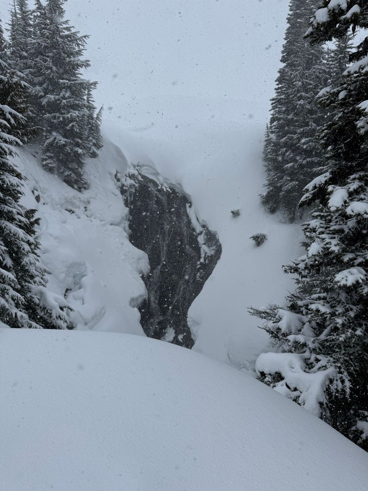 Myrtle Falls on Mt Rainier 