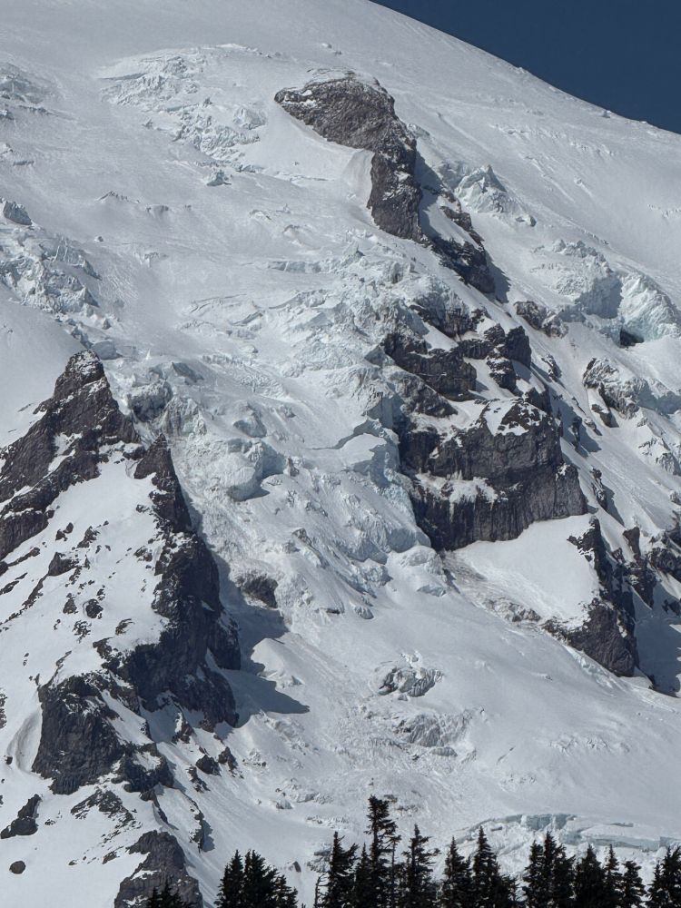 A different glacier on Mt. Rainier.