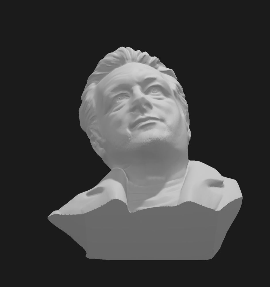 bust of Michael Sheen