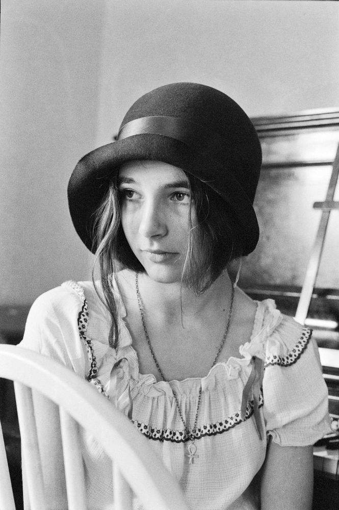 Kate Bush (1972)

youg Kate wearing a floppy hat 
