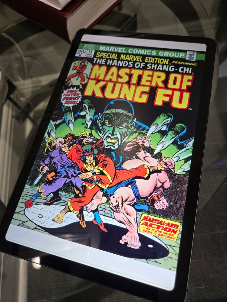 Digital copy of the first Shang-Chi story from Marvel comics in 1974.
