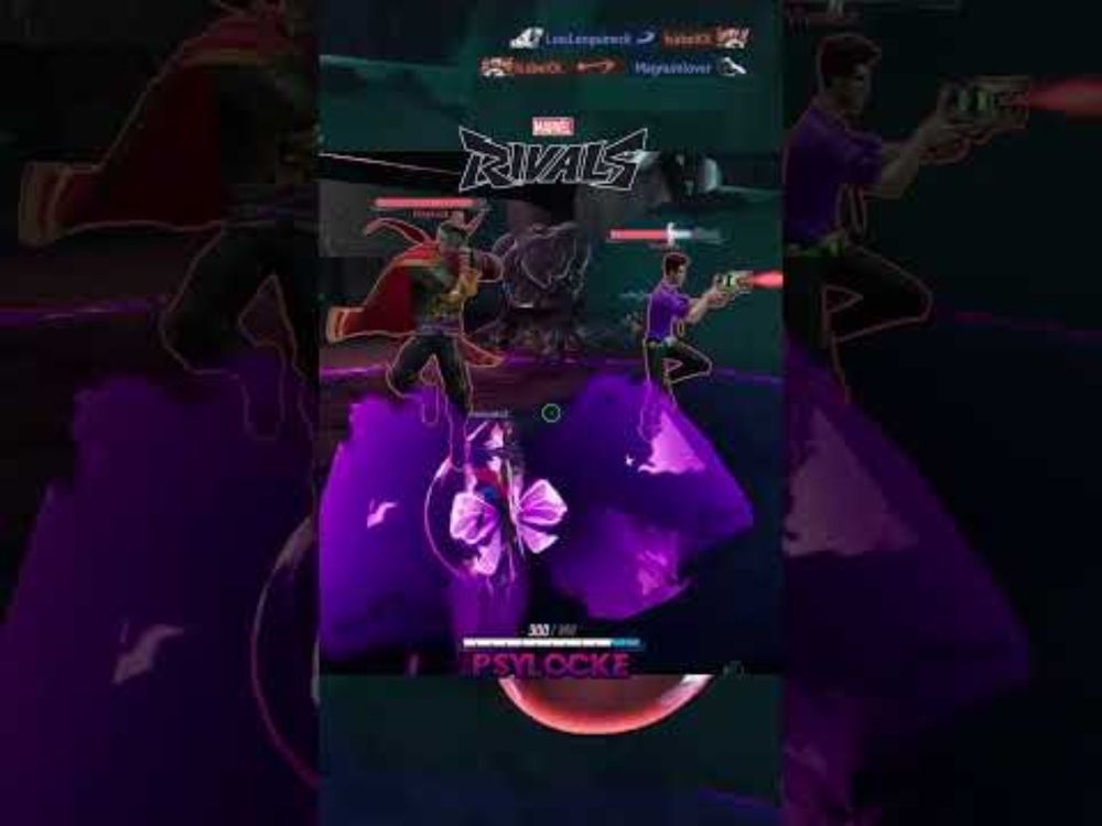 ⚡️💥 Psylocke #shorts  #marvelrivals  #highlight  #marvelrivalsclips  #psylocke  #shortsvideo