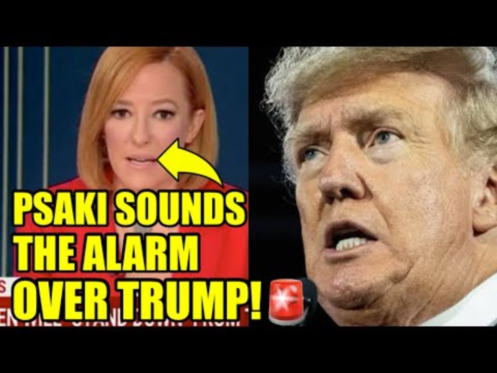 MSNBC’S Jen Psaki Drops URGENT Trump “Diappearance” Report🚨