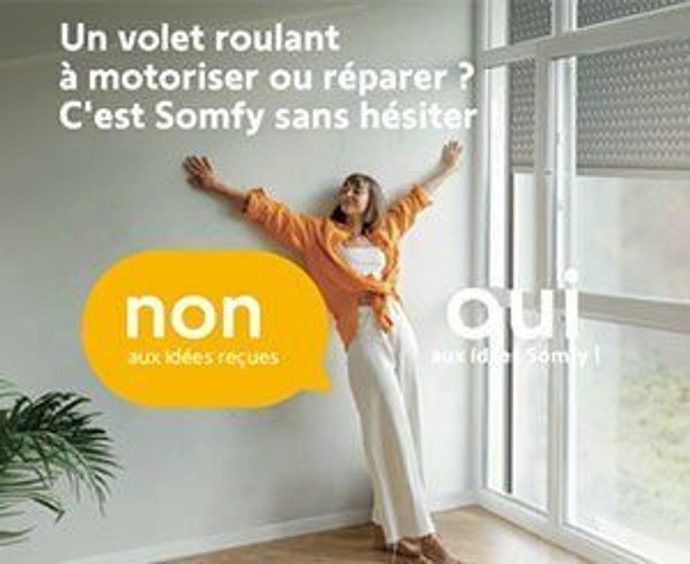 Un habitat mieux isolé grâce aux volets roulants automatisés Somfy