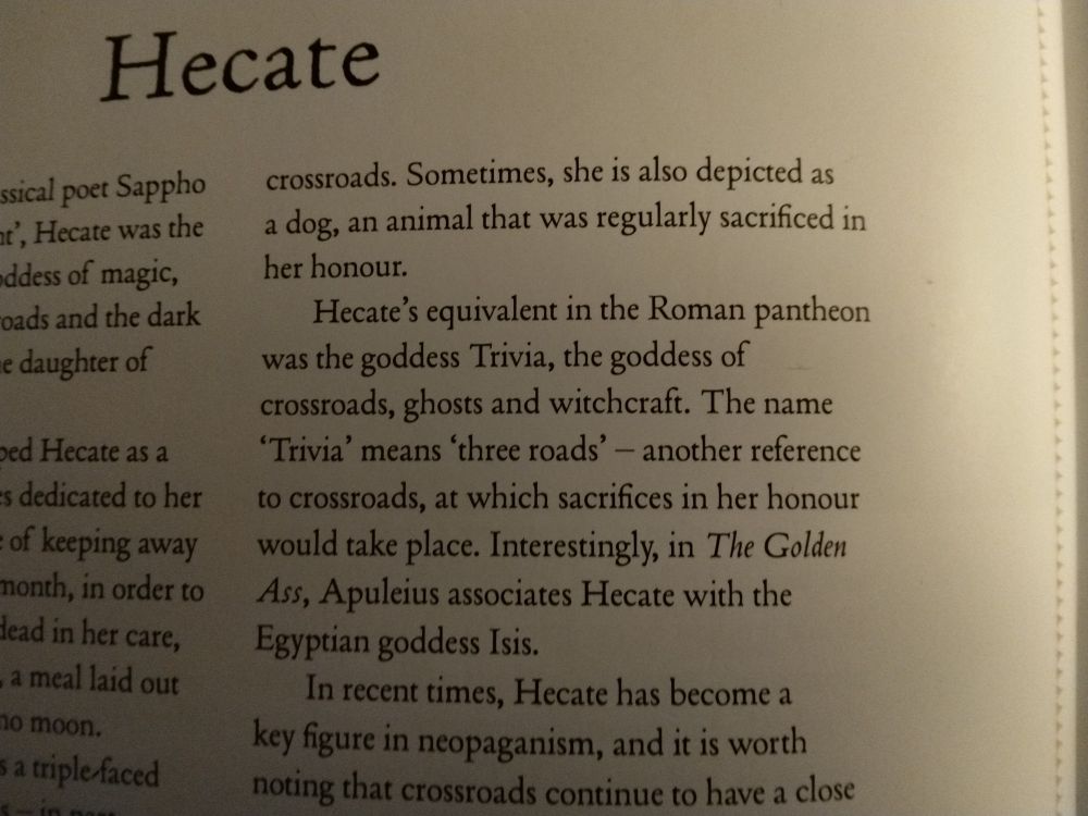 A page section from Christopher Dell's "The Occult, Witchcraft, & Magic"