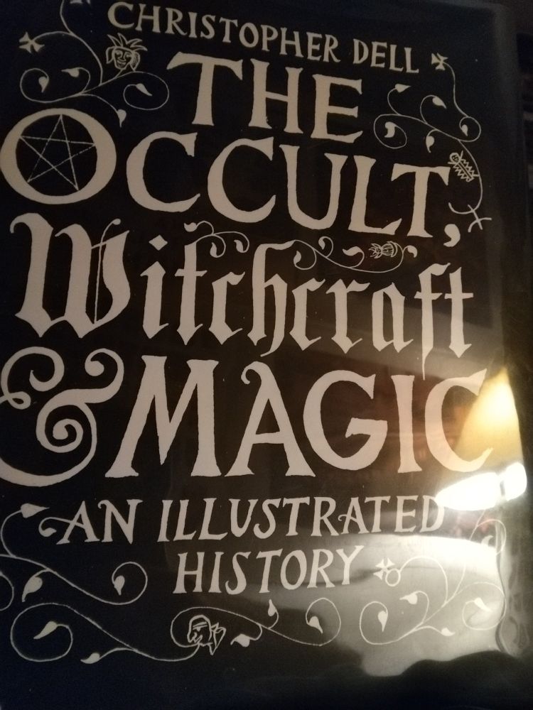 The cover of Christopher Dell's "The Occult, Witchcraft & Magic".
