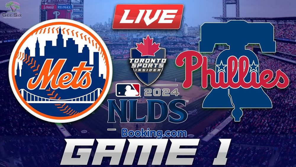 ニューヨーク メッツ vs フィラデルフィア フィリーズ NLDS 第 1 試合 LIVE ストリーム ゲーム オーディオ | MLB プレーオフ キャスト & チャット