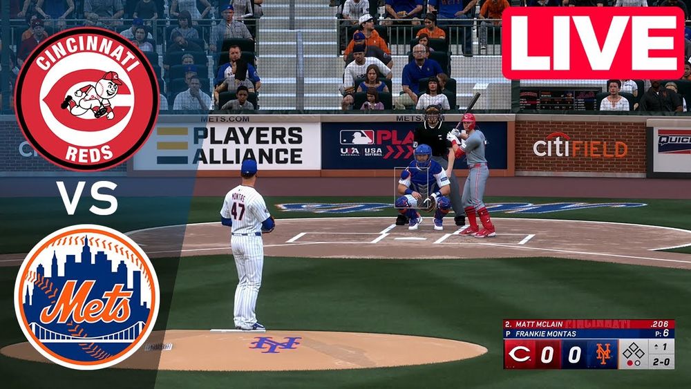 MLBLive🔴NewYork Mets vs Cincinnati Reds- 2025年7月18日|フルゲームMLB 2025 en vivo