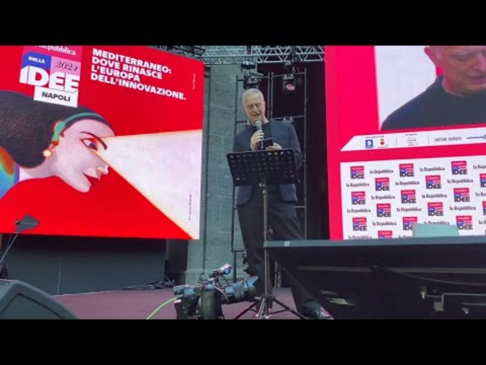 Repubblica delle Idee 2024 - Napoli. Il monologo di Antonio Scurati