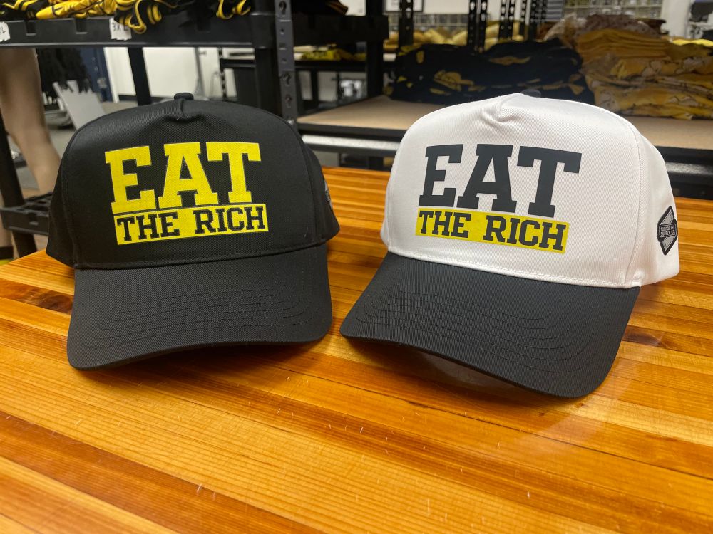 Custom hats from Supporter Supply Co. 