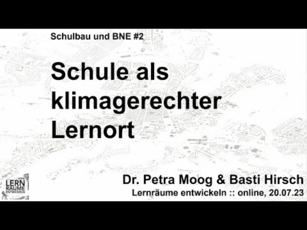 BNE#2 Schule als klimagerechter Lernort