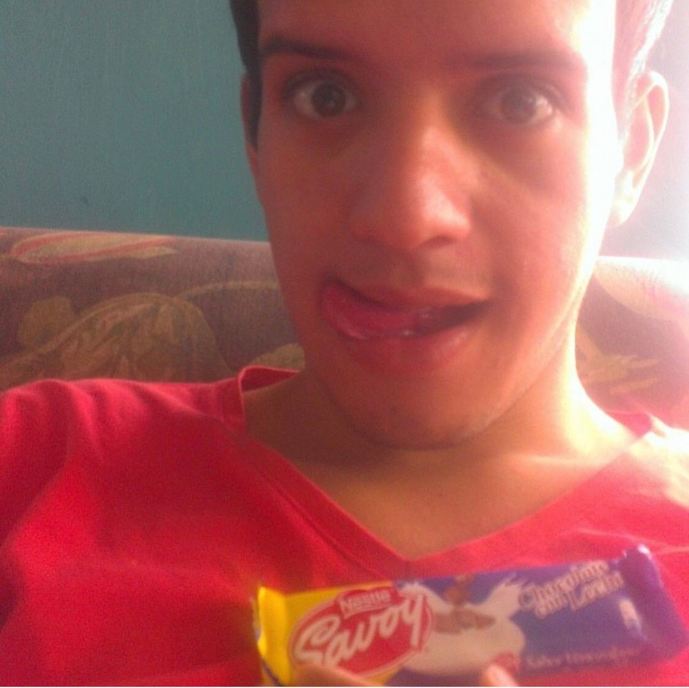 Andry José Hernández Romero, about ten years ago, goofy & hopeful. 